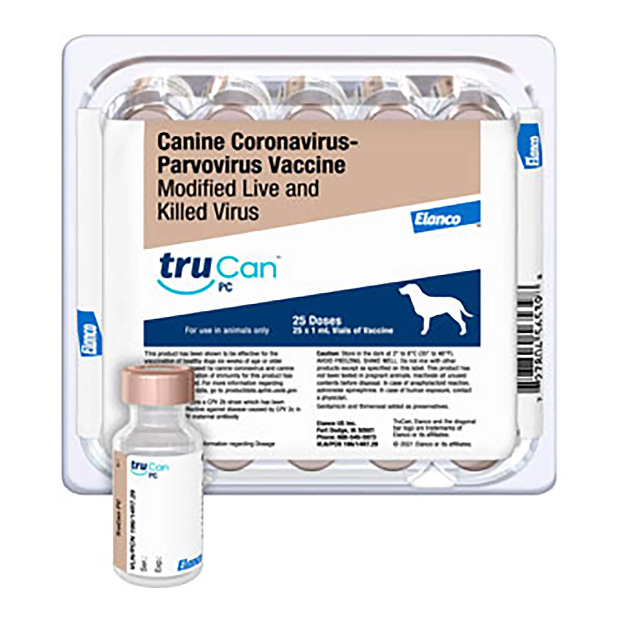 TruCan PC / Duramune Max PC Vaccine for Dogs (25 x 1ml) - Image 1