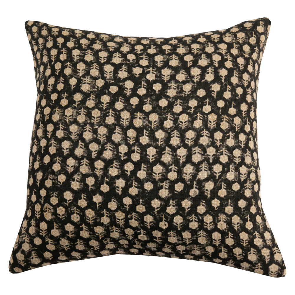 Tulsi Noir Gold Pillow - Image 1
