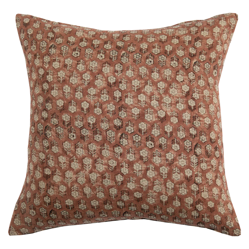 Tulsi Saffron Pillow - Image 3