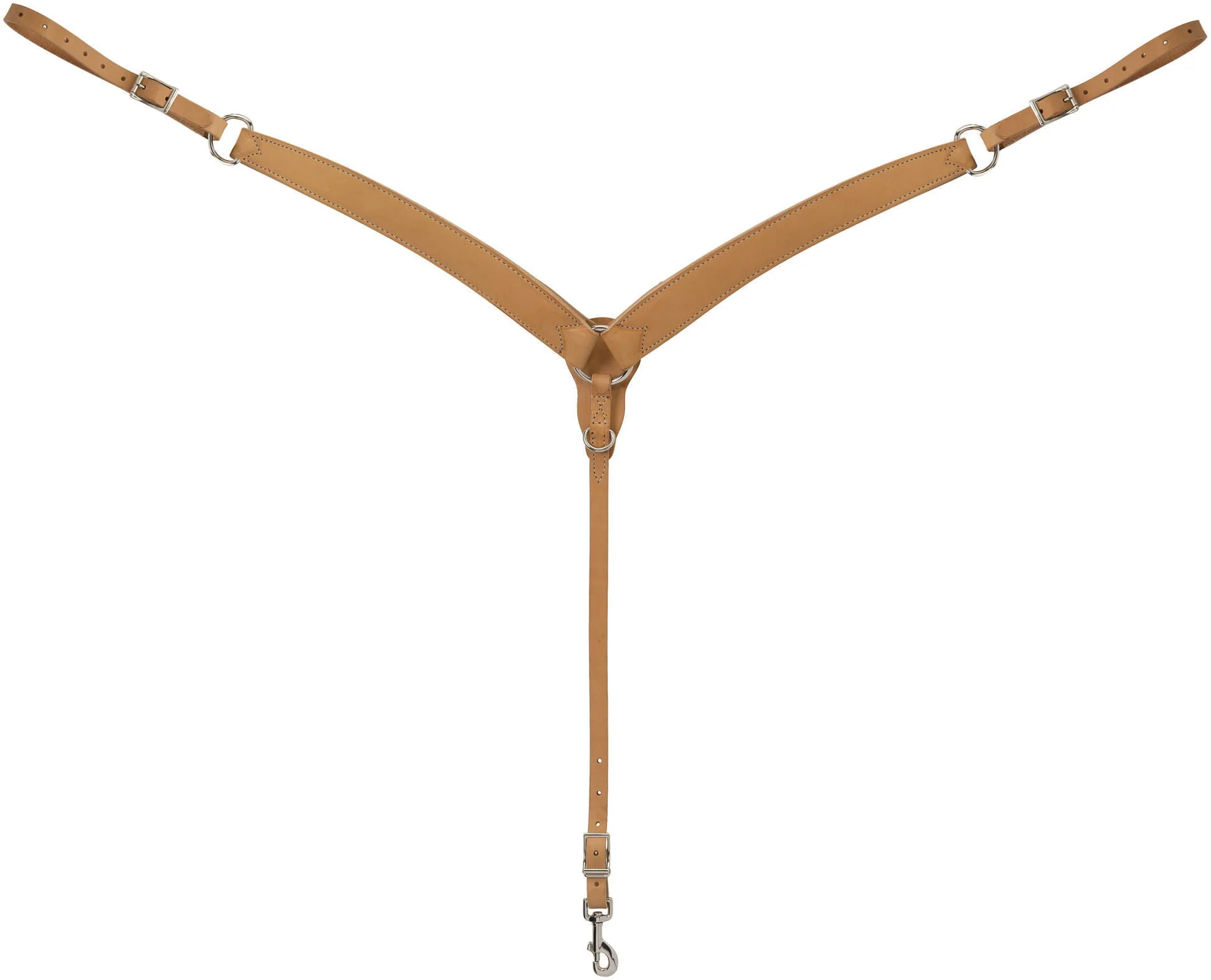 Weaver Turquoise Cross Skirting Leather Breast Collar