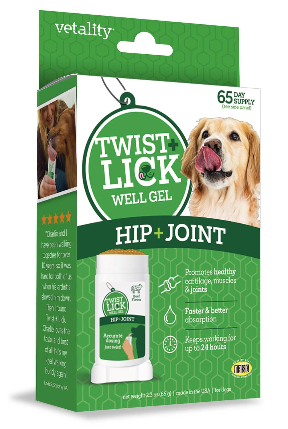 Twist & Lick Hip & Joint Supplement for Dogs - Image 1