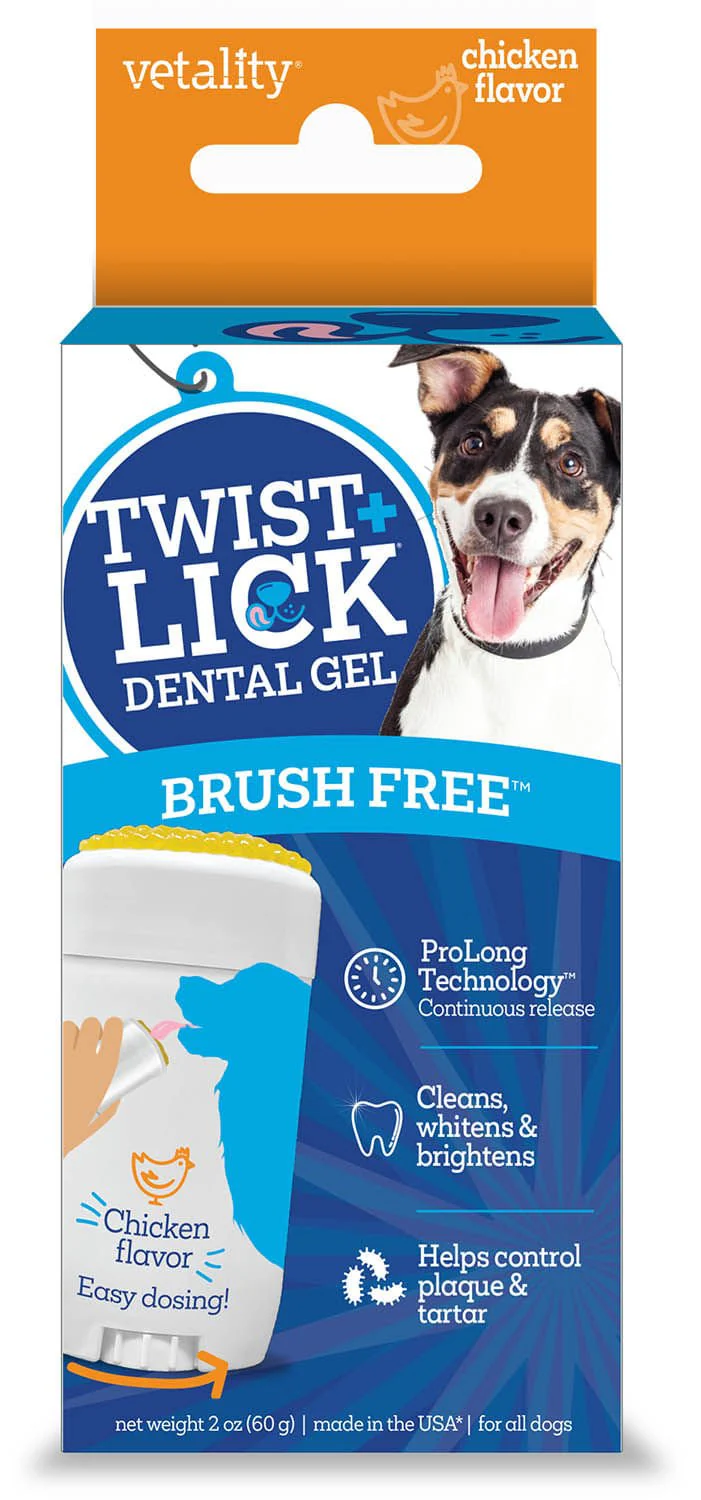Twist & Lick Oral Gel for Dogs, Chicken - Image 1
