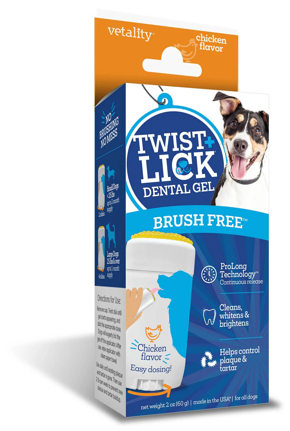 Twist & Lick Oral Gel for Dogs, Chicken - Image 3