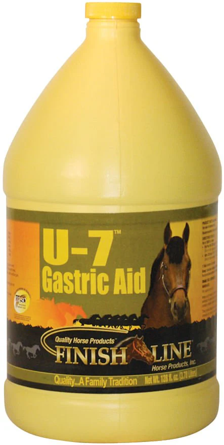 U-7 Gastric Aid Liquid Digestive Supplement for Horses, Gallon - Image 2