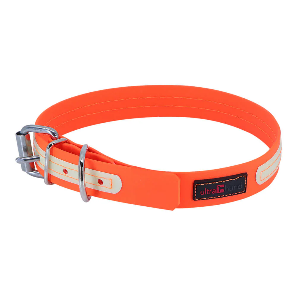 Ultrahund Play Glow Dog Collar, 1" Wide, 18" Long, Fits 16" to 20" - Image 2