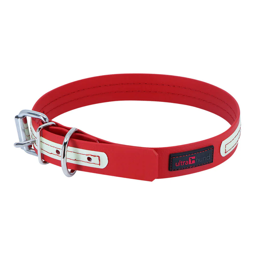 Ultrahund Play Glow Dog Collar, 1" Wide, 18" Long, Fits 16" to 20" - Image 3