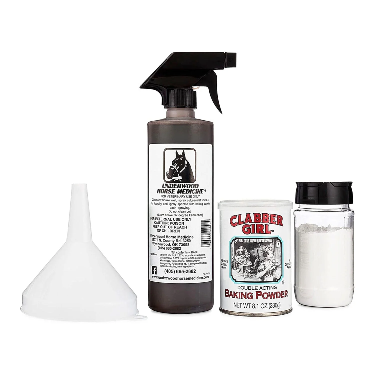 Underwoods Topical Wound Spray Bundle, 16 oz - Image 1