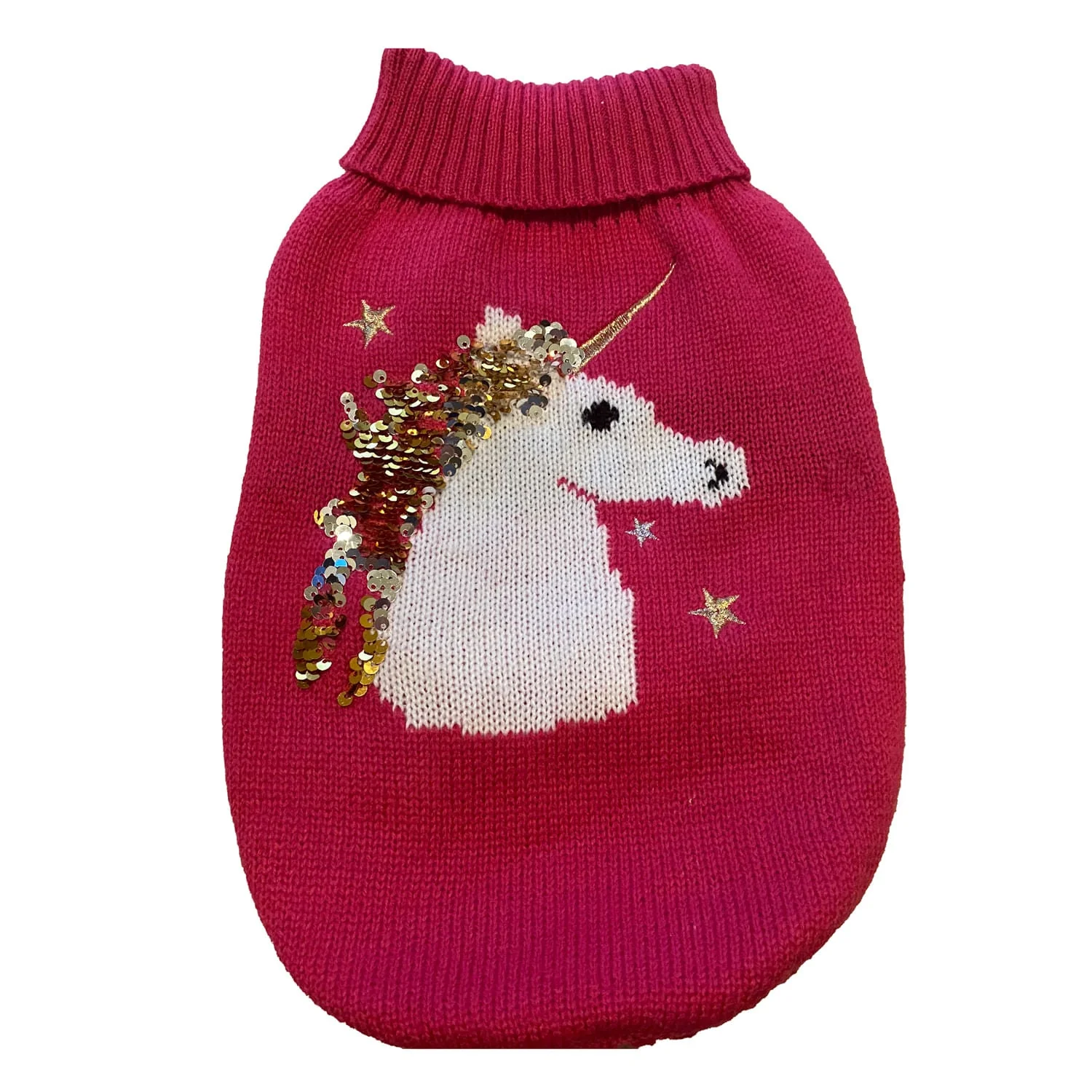 Unicorn Sequin Sweater for Dogs - Image 1