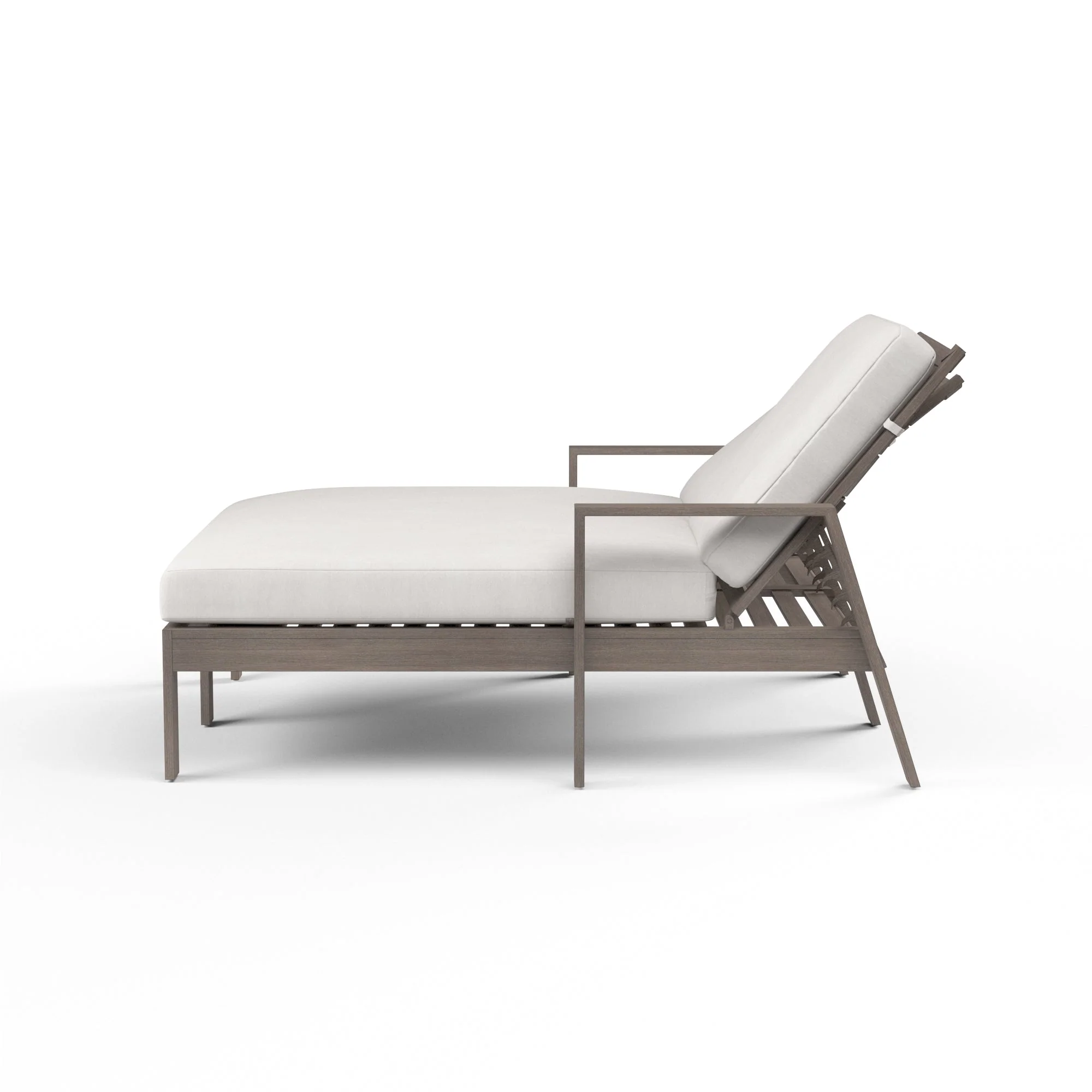 Laguna Double Chaise Lounge in Canvas Flax, No Welt - Image 3