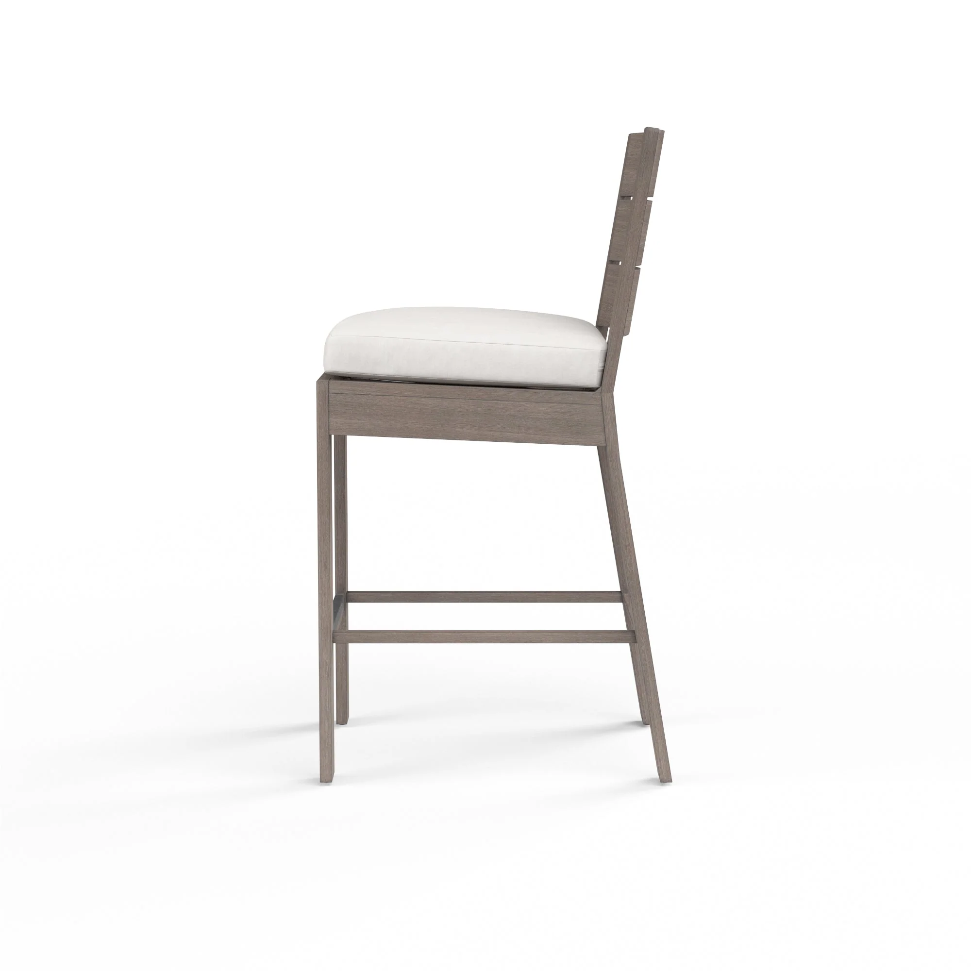 Laguna Counter Stool in Canvas Flax, No Welt - Image 3