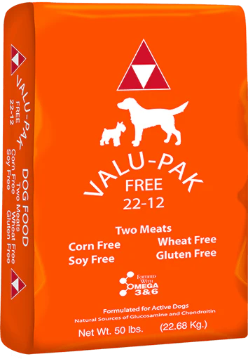 Valu-Pak Free 22-12 Performance Gluten Free Dry Dog Food (Orange Bag) - Image 1