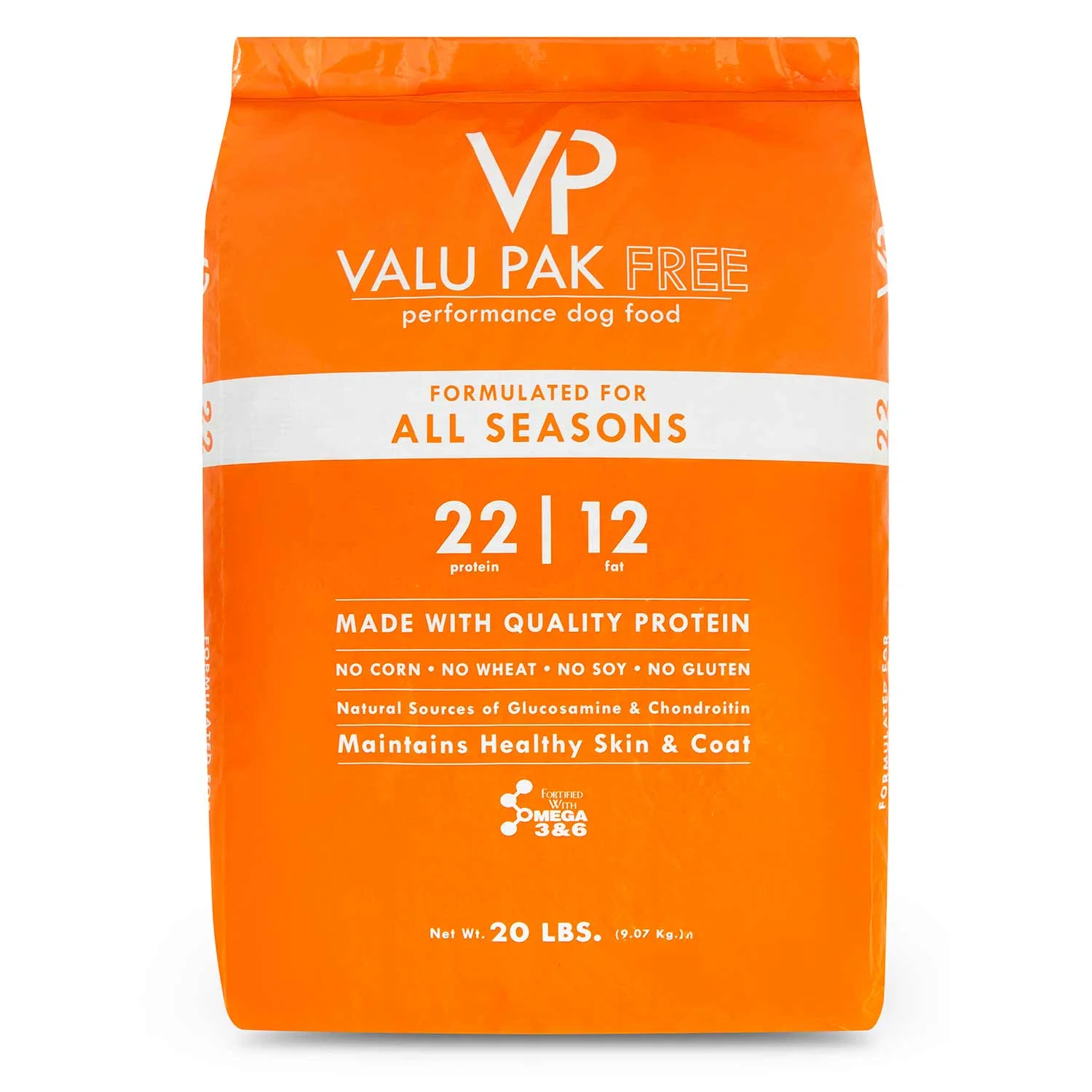Valu-Pak Free 22-12 Performance Gluten Free Dry Dog Food (Orange Bag) - Image 2