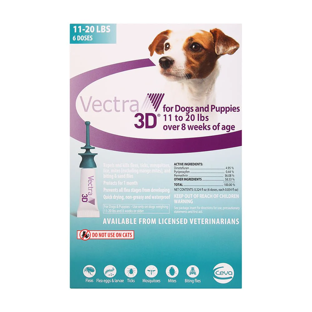 Vectra 3D Flea & Tick Spot Treatment for Dogs - Image 3