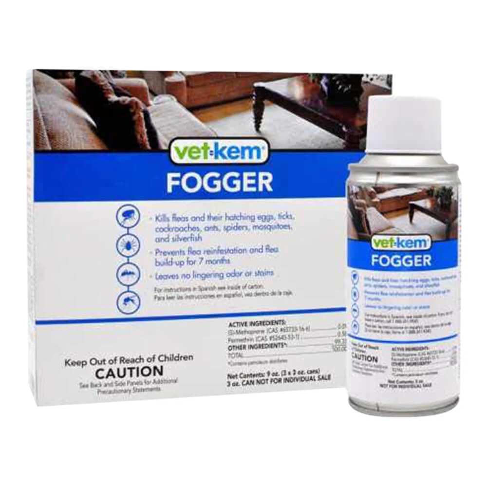 Vet-Kem Fogger, 3 (3 oz Cans) - Image 1