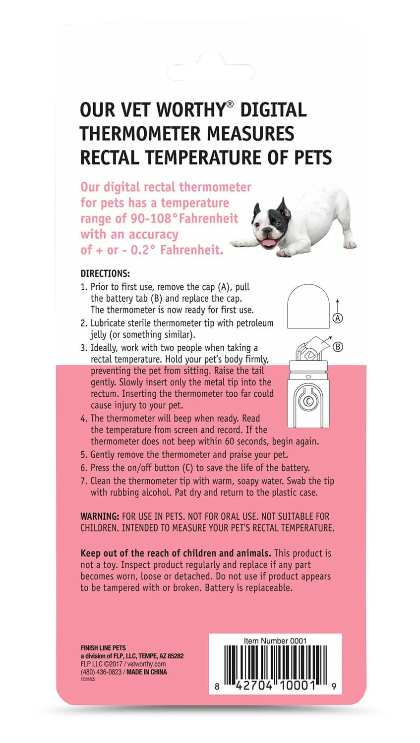 Vet Worthy Digital Thermometer - Image 2
