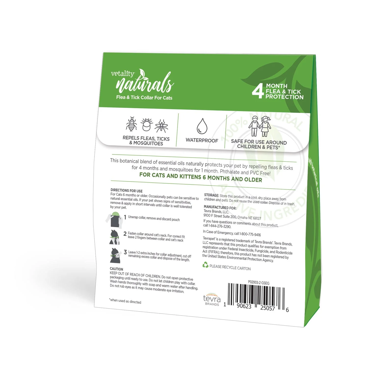 Vetality Naturals Flea & Tick Collar for Cats - Image 2
