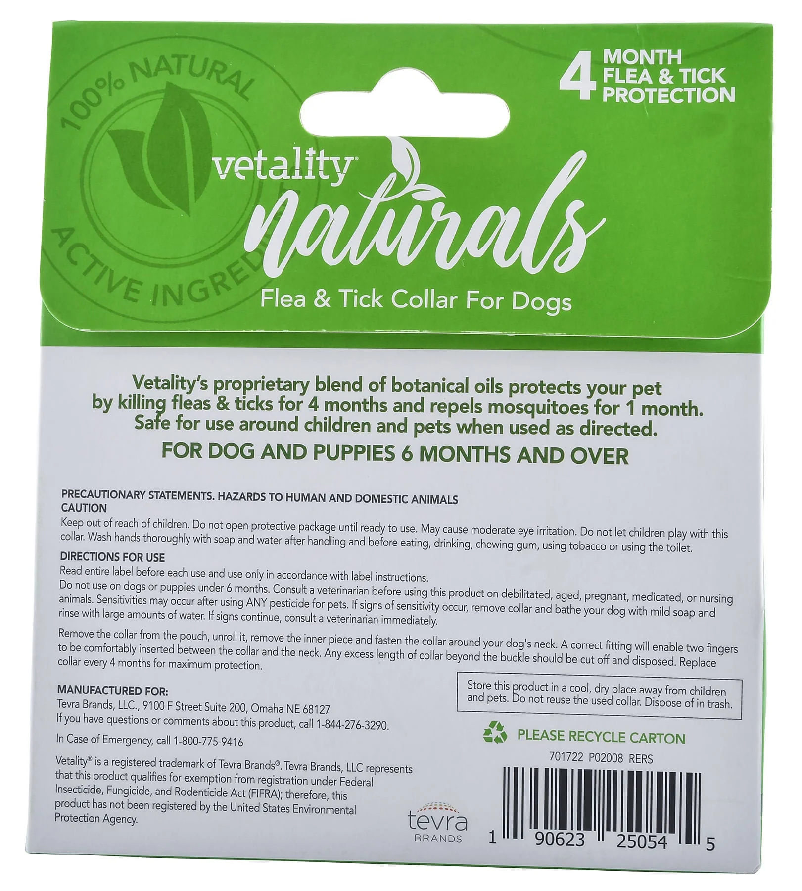 Vetality Naturals Flea & Tick Collar for Dogs - Image 2