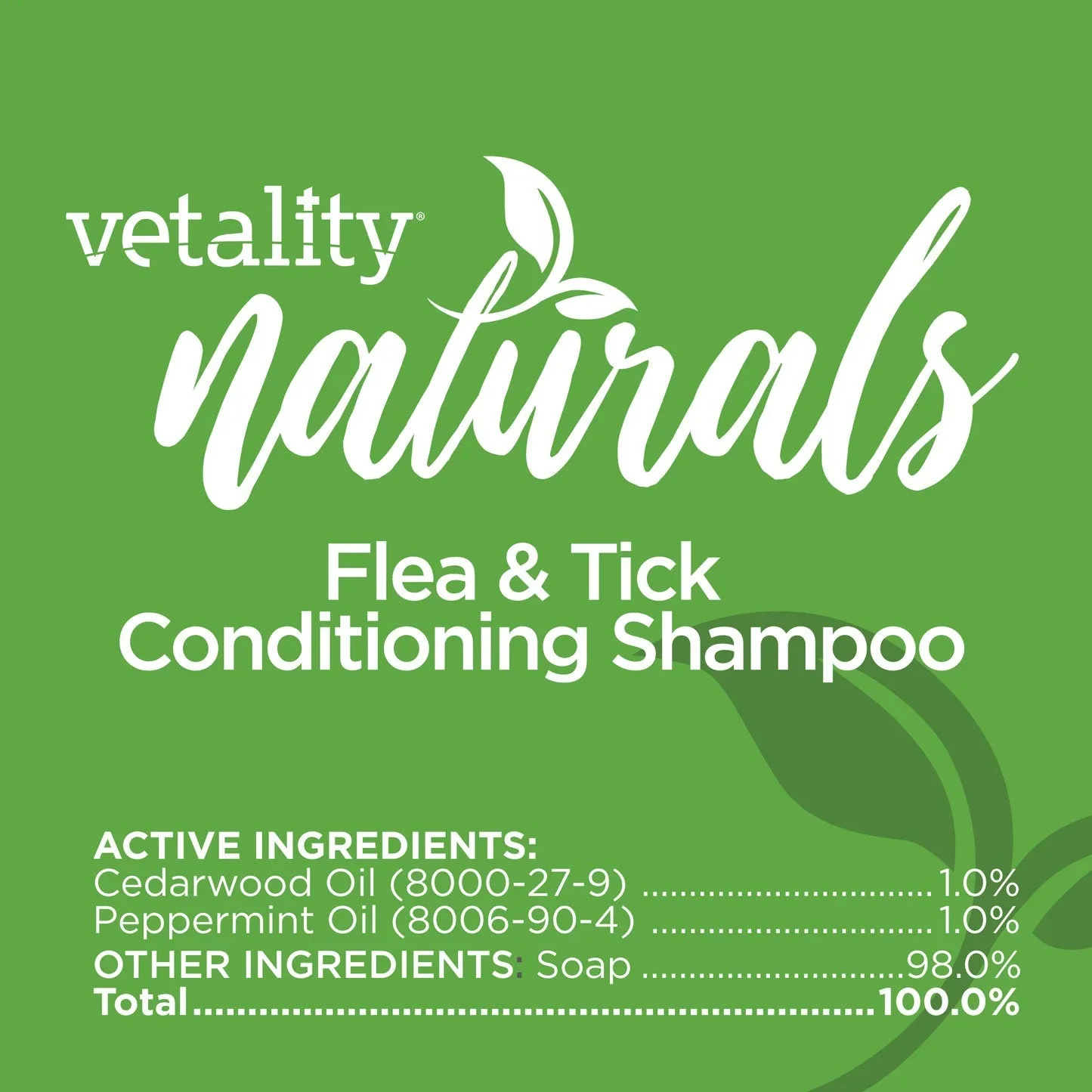 Vetality Naturals Flea & Tick Conditioning Shampoo for Cats & Kittens - Image 3