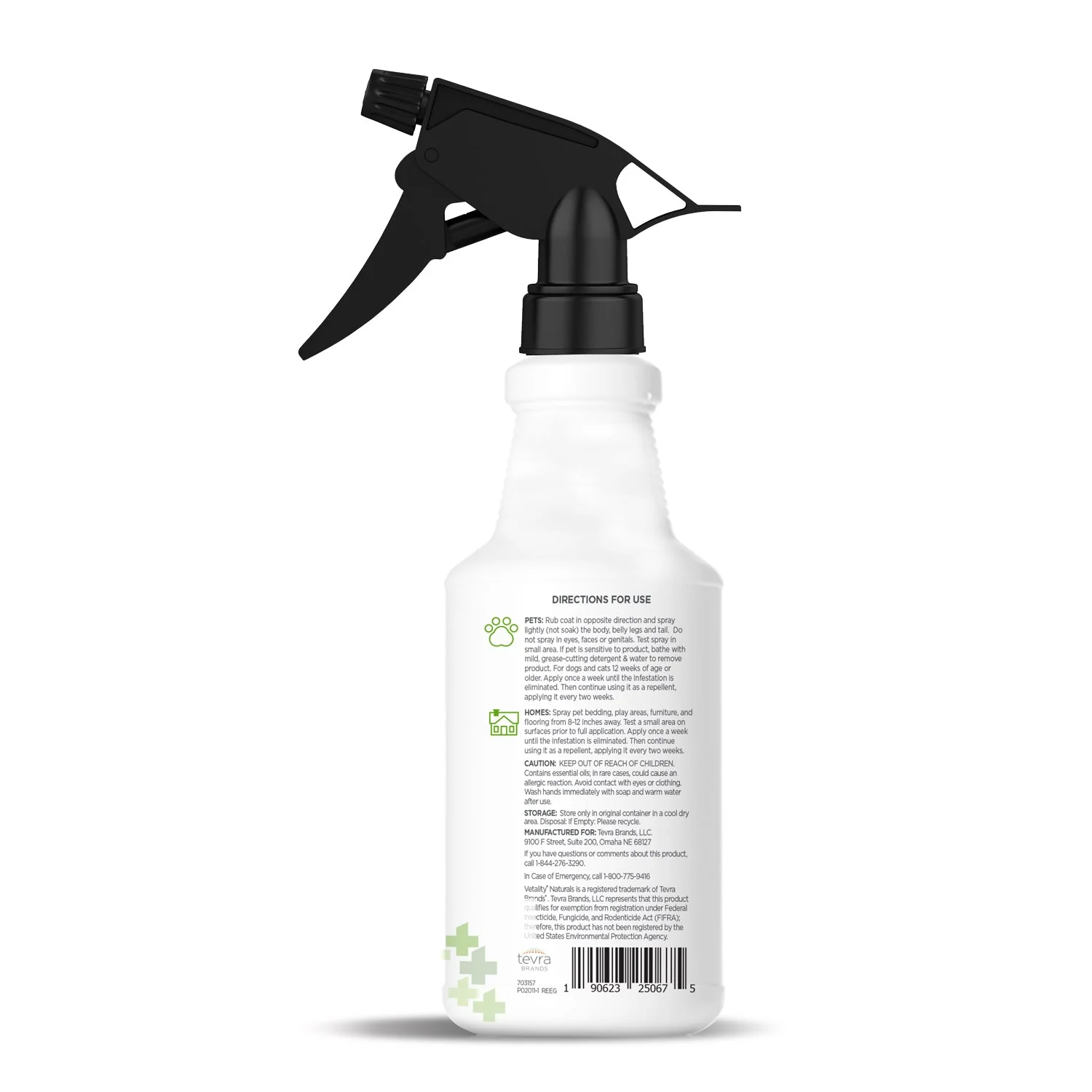 Vetality Naturals Flea & Tick Home & Pet Spray for Dogs & Cats - Image 2