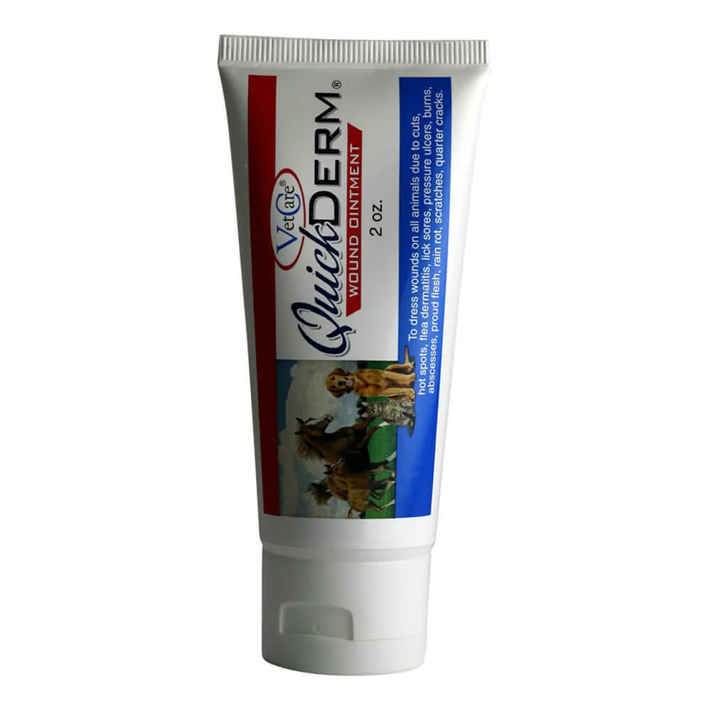 VetCare QuickDerm Wound Ointment, 2 oz - Image 1