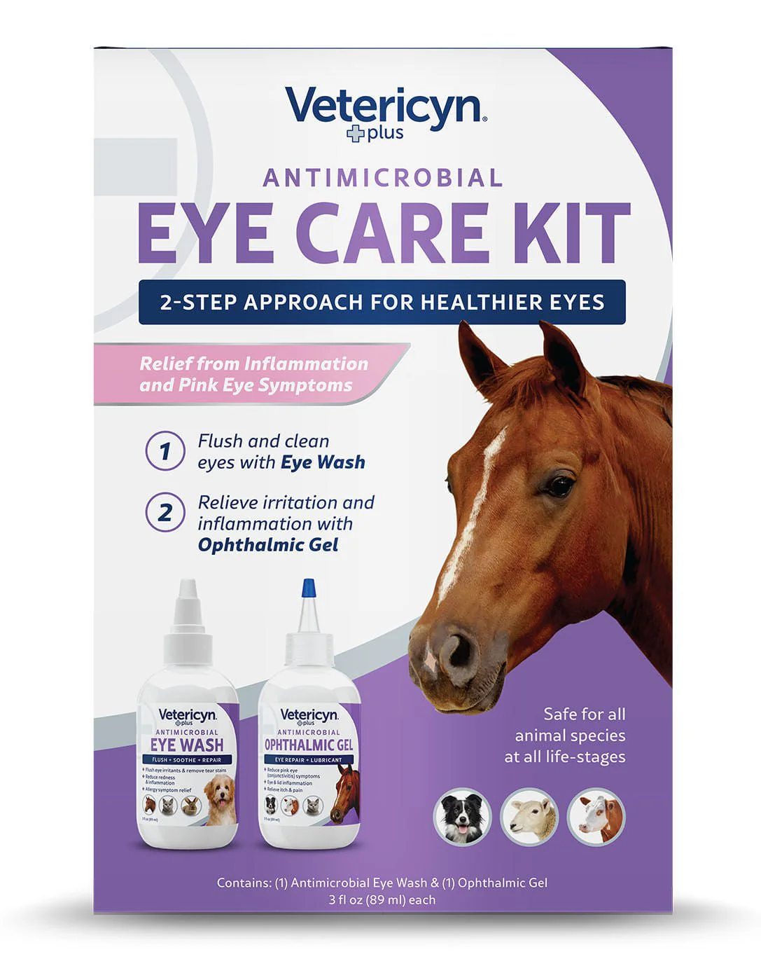 Vetericyn Plus Antimicrobial Eye Care Kit - Image 2