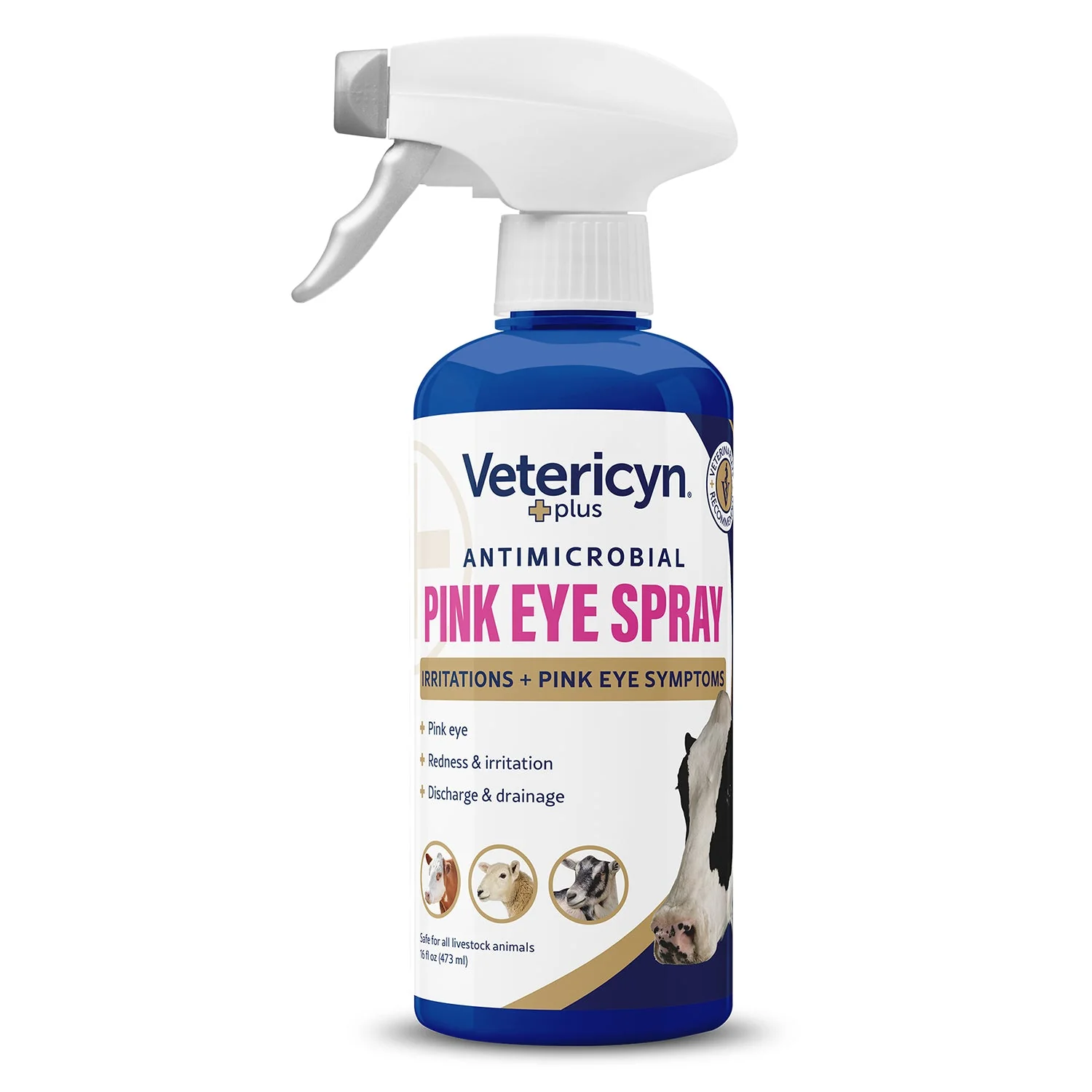 Vetericyn Plus Antimicrobial Pinkeye Spray, 16 oz - Image 1