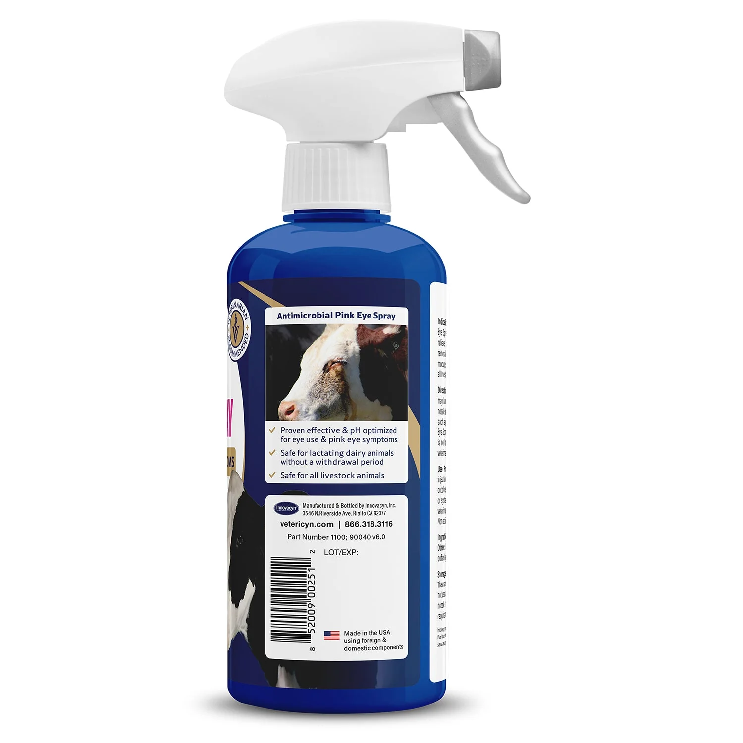 Vetericyn Plus Antimicrobial Pinkeye Spray, 16 oz - Image 3