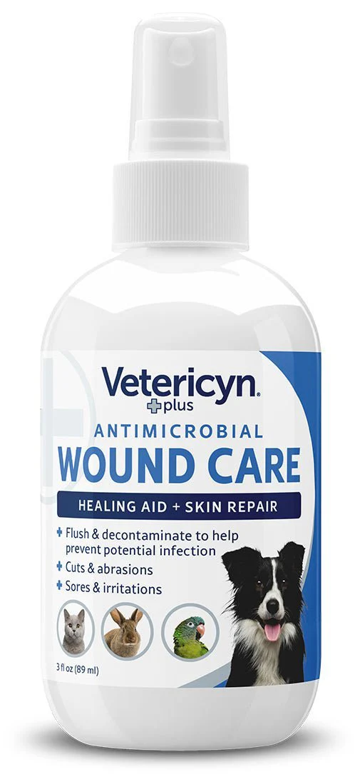 Vetericyn Plus Antimicrobial Wound & Skin Care Spray - Image 2