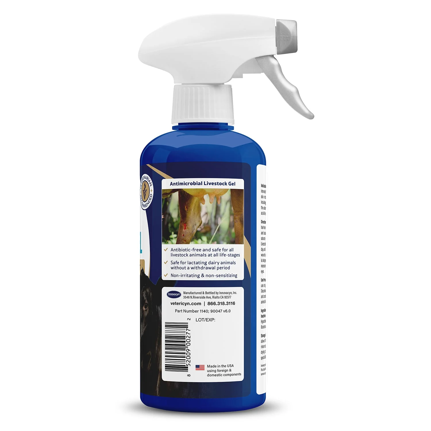 Vetericyn Plus Antimicrobial Livestock Gel Spray - Image 3