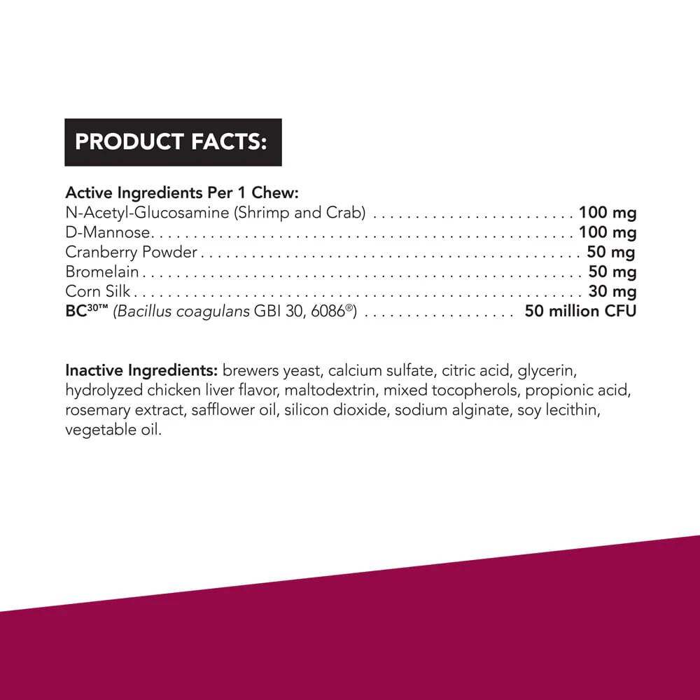 VetriScience UT Strength Feline, 60 Bite-Sized Chews - Image 3