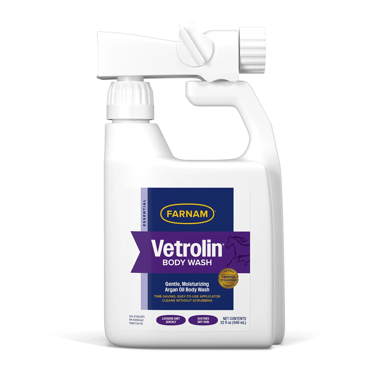 Vetrolin Body Wash for Horses, 32 oz - Image 1