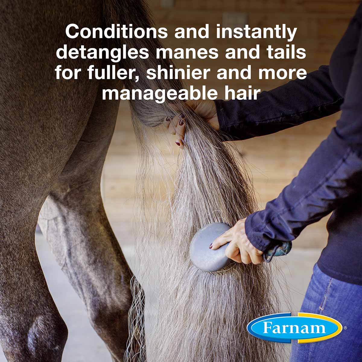 Vetrolin Detangler & Conditioner for Horse Manes & Tails - Image 3