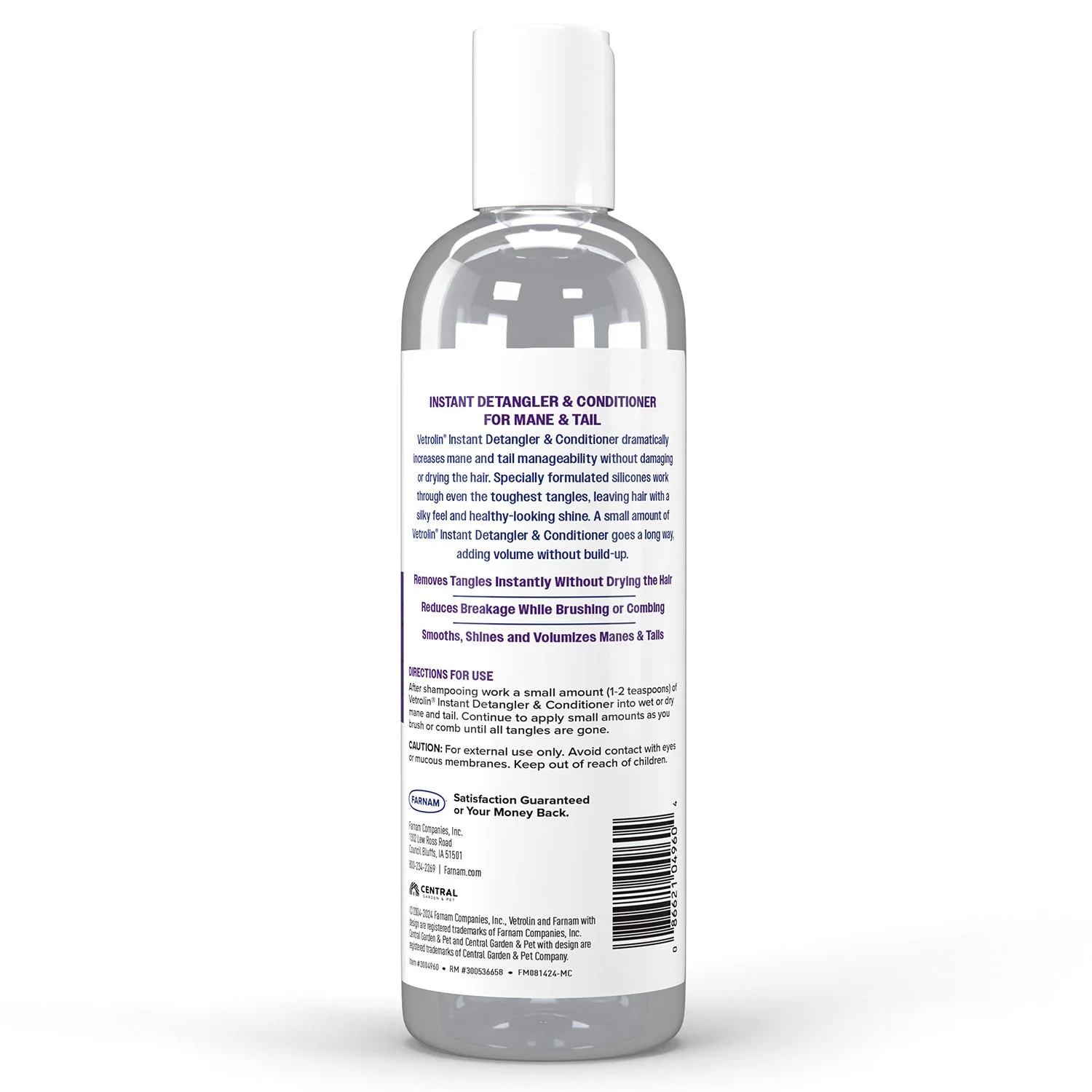 Vetrolin Detangler & Conditioner for Horse Manes & Tails - Image 2