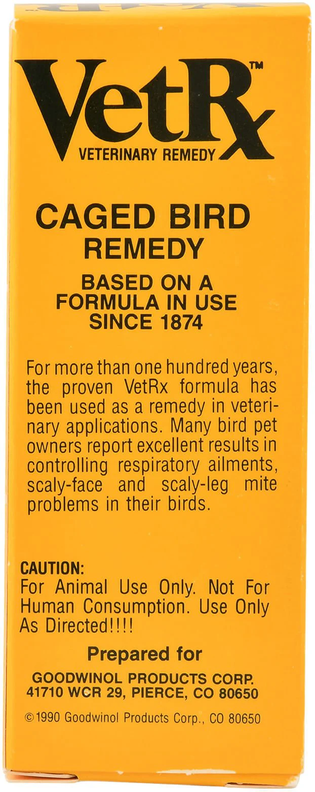 VetRx Caged Bird Remedy, 2 oz - Image 2