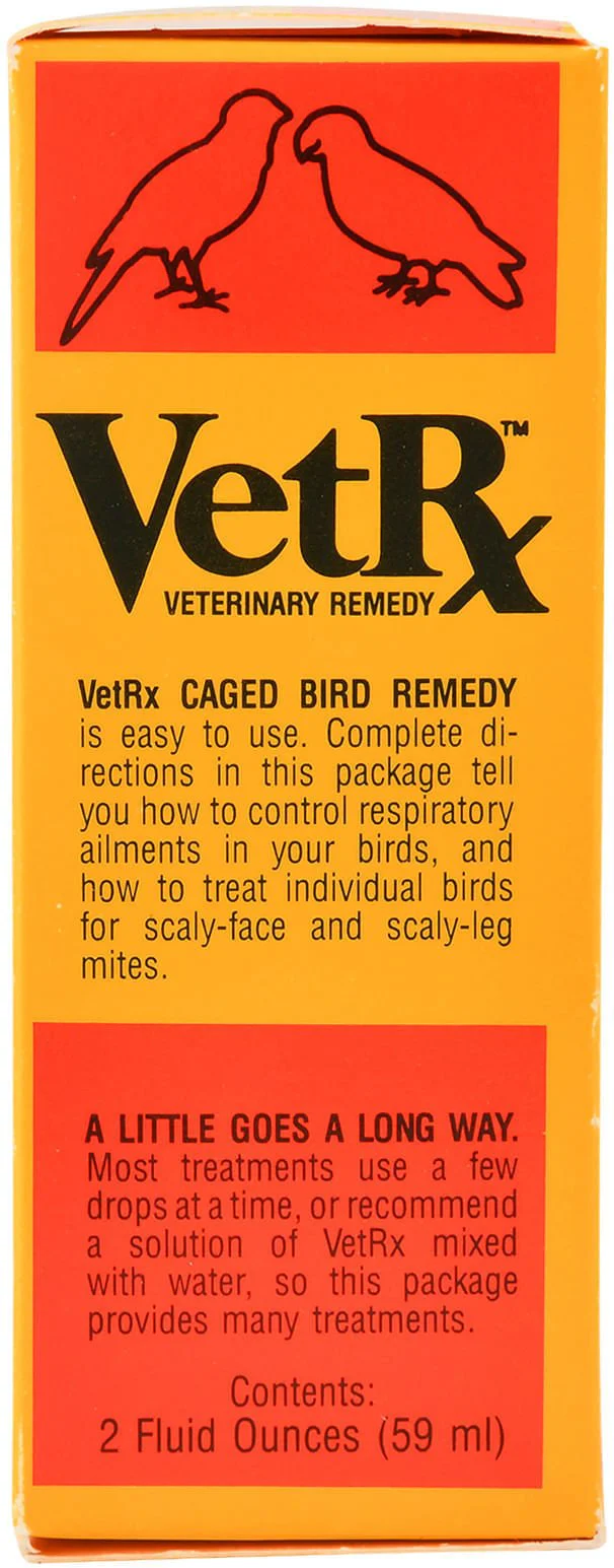 VetRx Caged Bird Remedy, 2 oz - Image 1