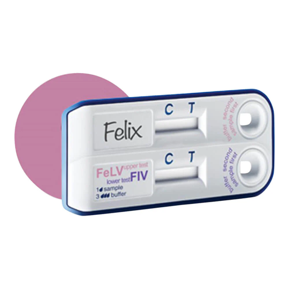 VetScan FeLV/FIV Rapid Test for Feline Leukemia & Immunodeficiency Virus
