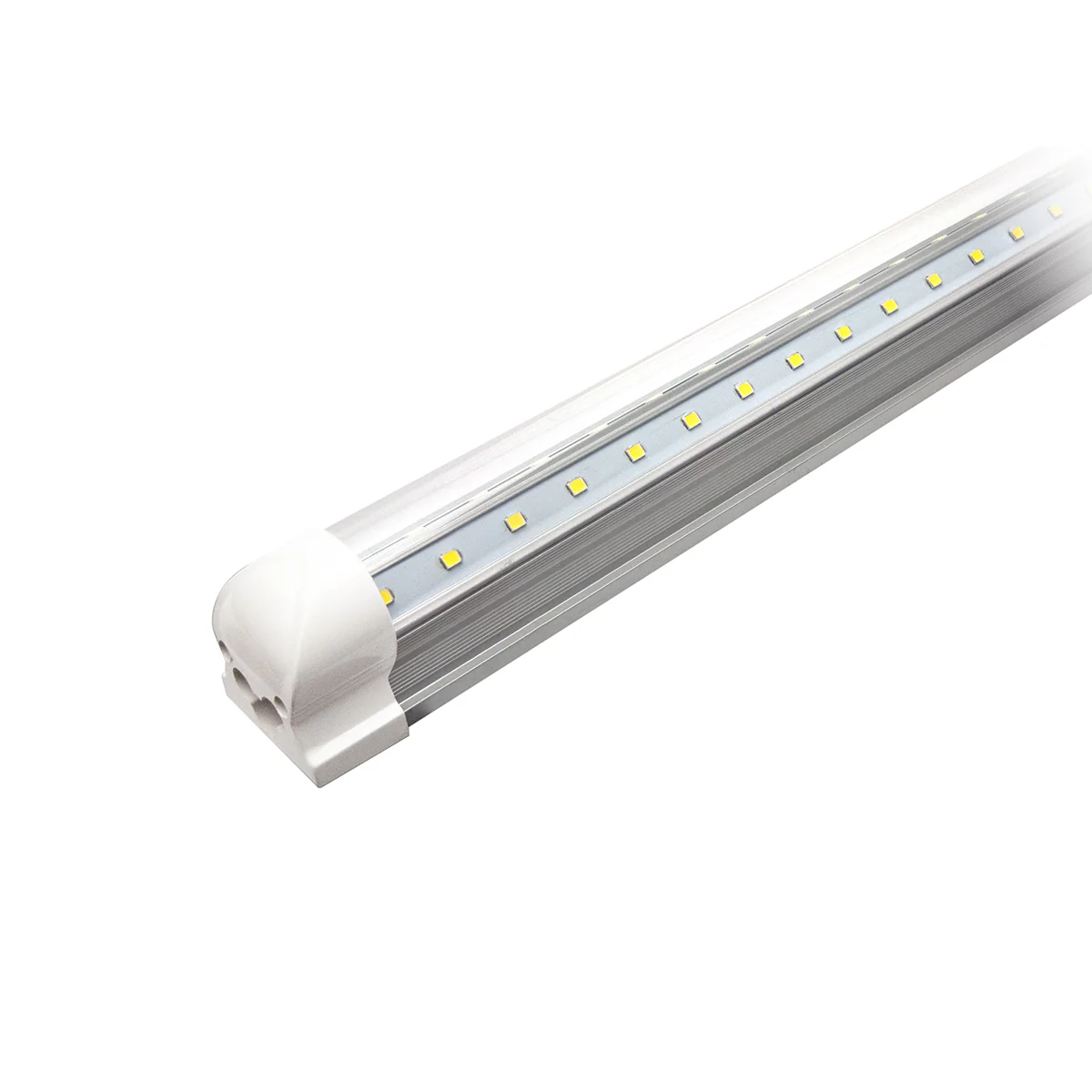 8ft V-Shape Integrated Stripe – 60W – 6000K Cooler Light – 20 Pack