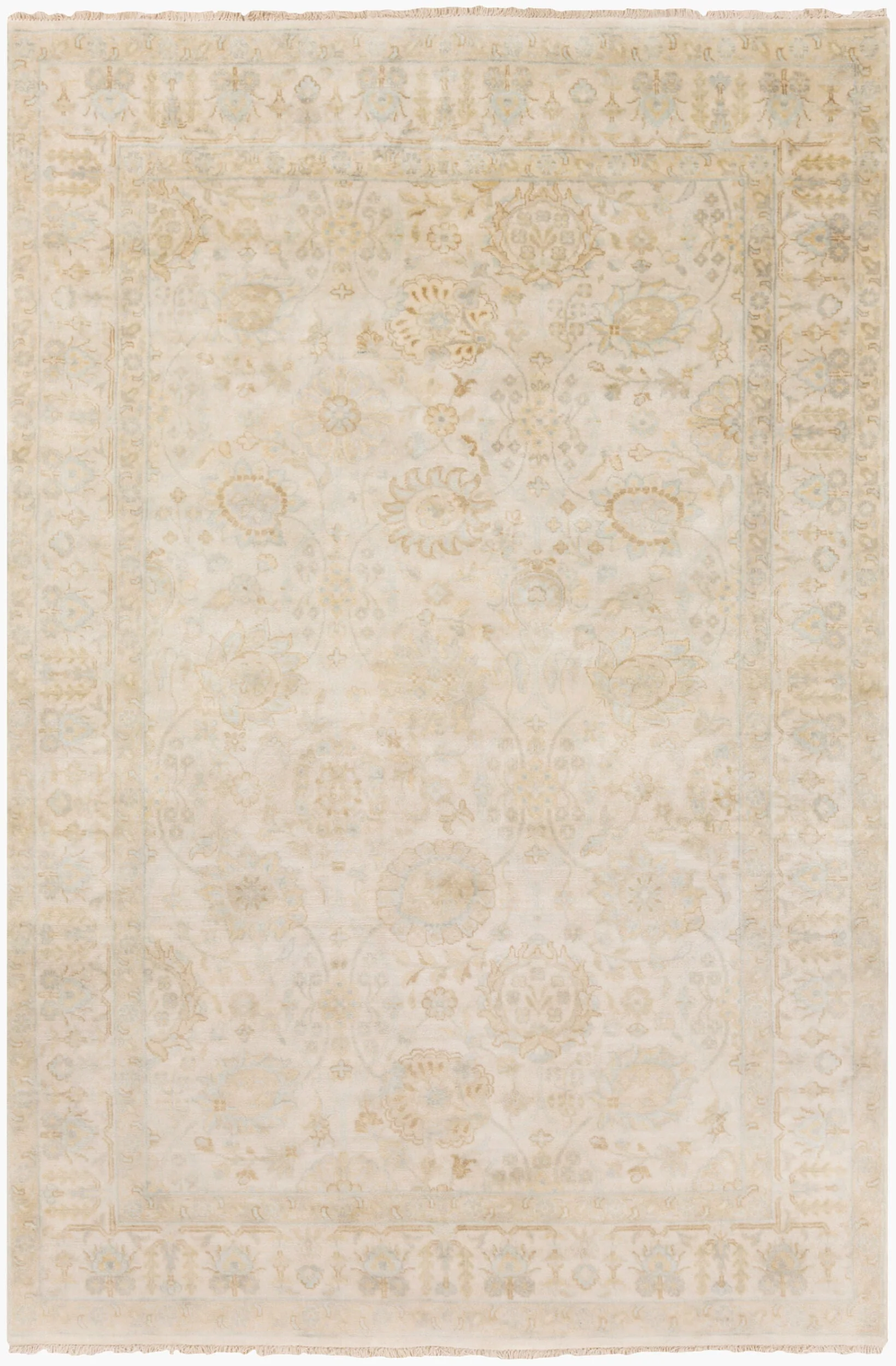 Victoria Rug | Light Beige | VIC2003 - Image 1
