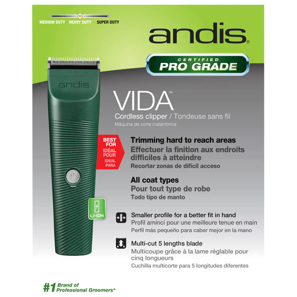 Vida Cordless Adjustable Blade Clipper - Image 2