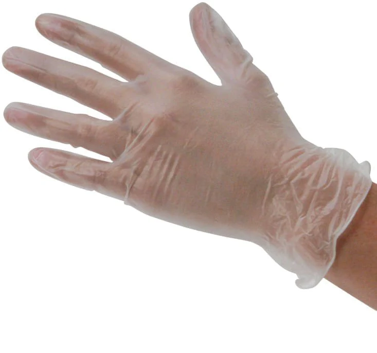 Vinyl Disposable Gloves, Box of 100 - Image 3