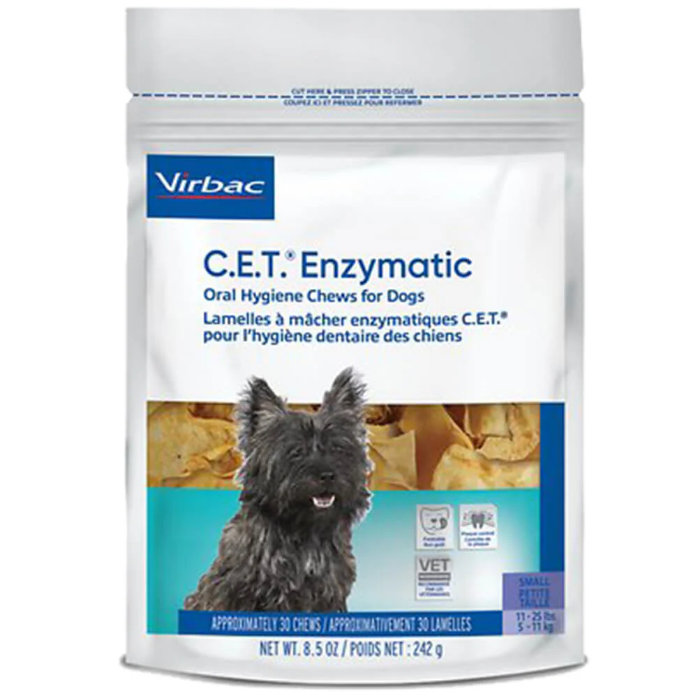 Virbac C.E.T. Enzymatic Oral Chews for Dogs - Image 1