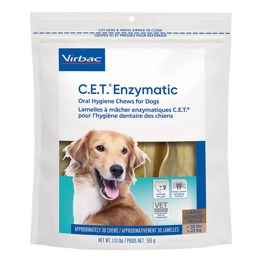 Virbac C.E.T. Enzymatic Oral Chews for Dogs - Image 3