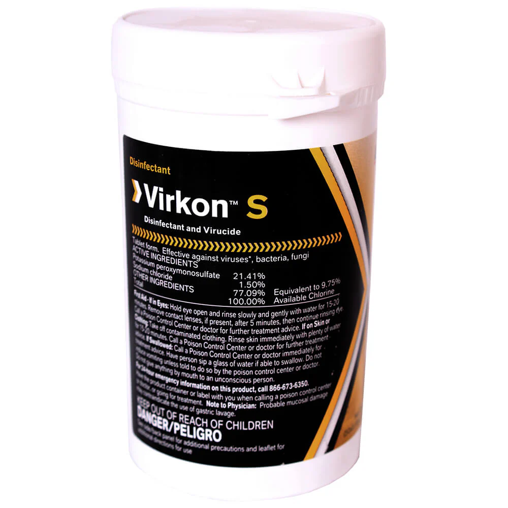 Virkon S Broad Spectrum Disinfectant Tablets - Image 1