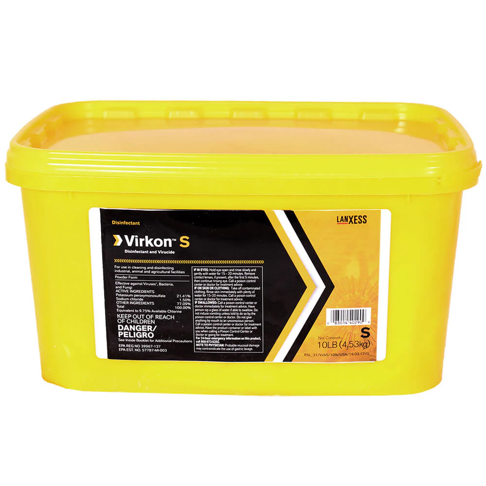 Virkon S Disinfectant Pail, 10 lb - Image 1