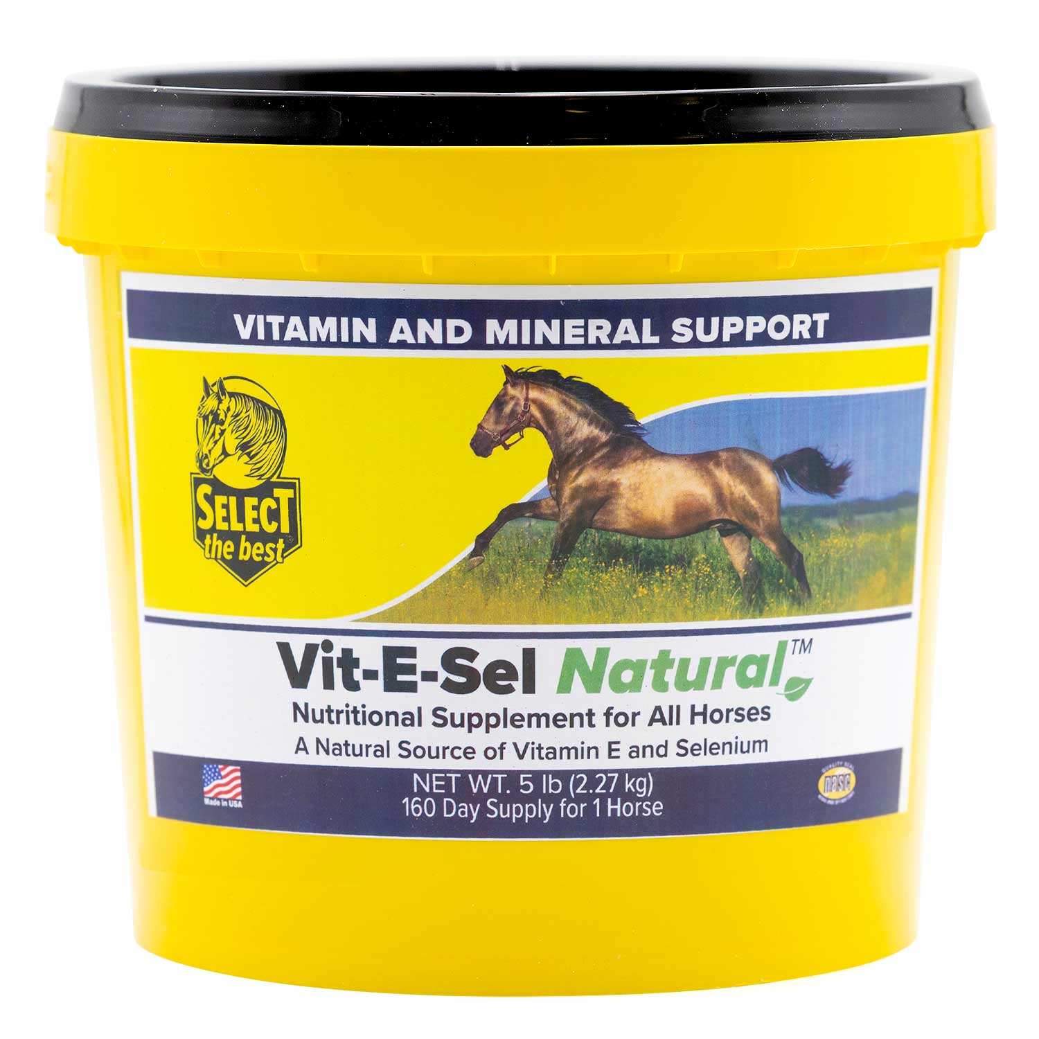 Vit-E-Sel Natural Vitamin E & Selenium Powder Supplement for Horses – Supports Muscle Health & Immunity - Image 2