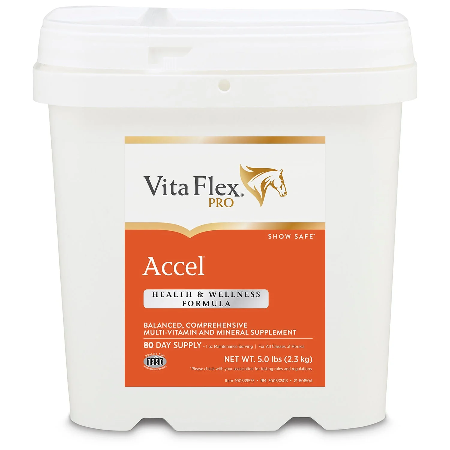 Vita Flex Pro Accel Health & Wellness Formula, Supplement for Horses - Image 1
