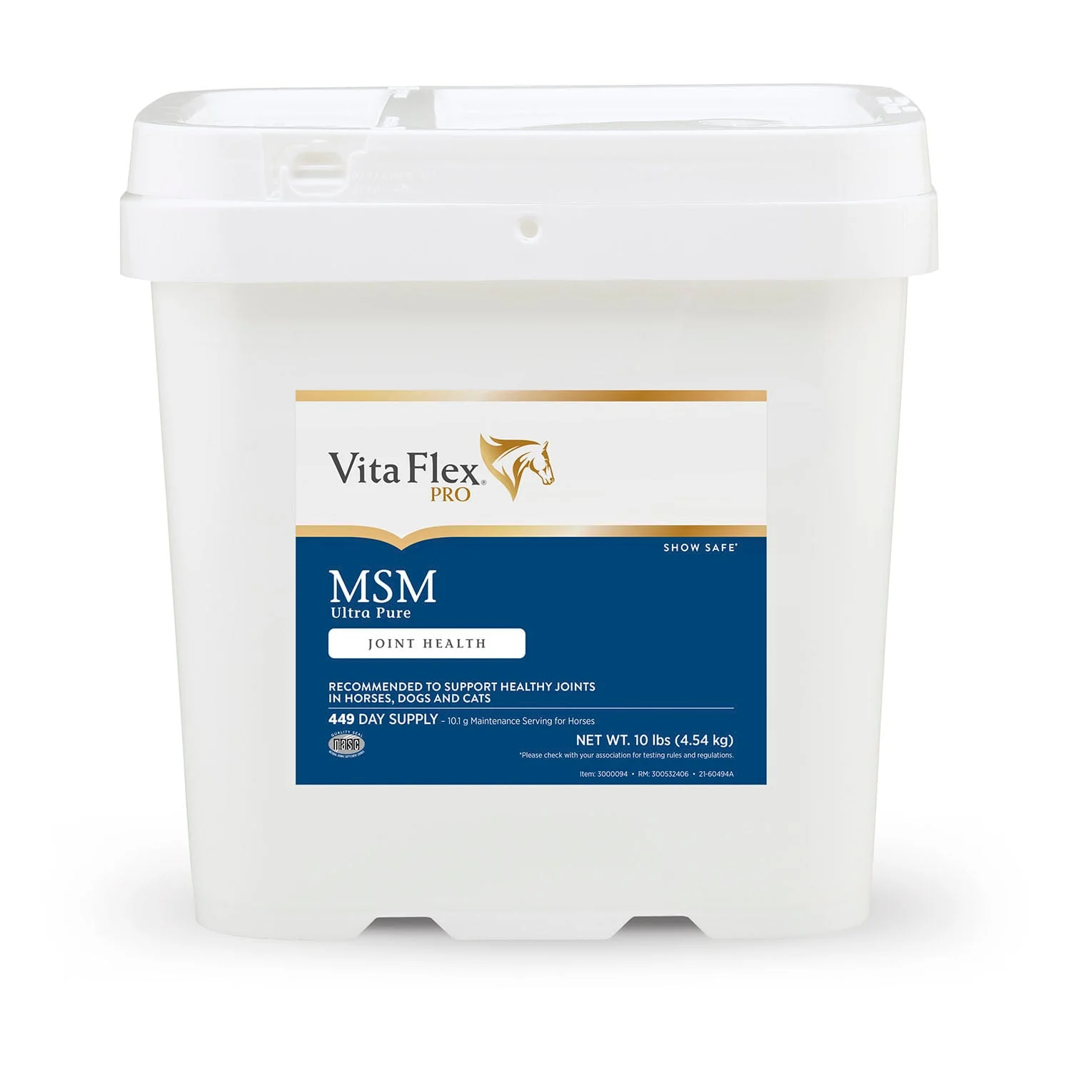 Vita Flex Pro MSM Quality Joint Supplement for Horses, Dogs and Cats - Image 1