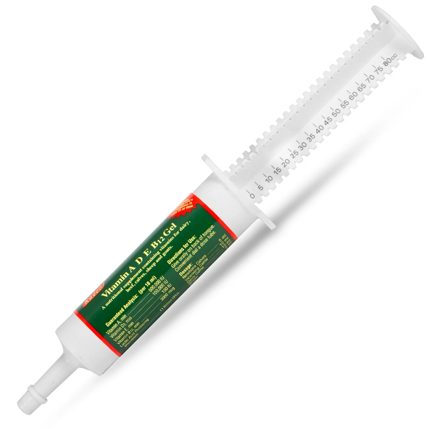 Kaeco Vitamin A, D, E & B12 Gel Supplement for Livestock - Image 1