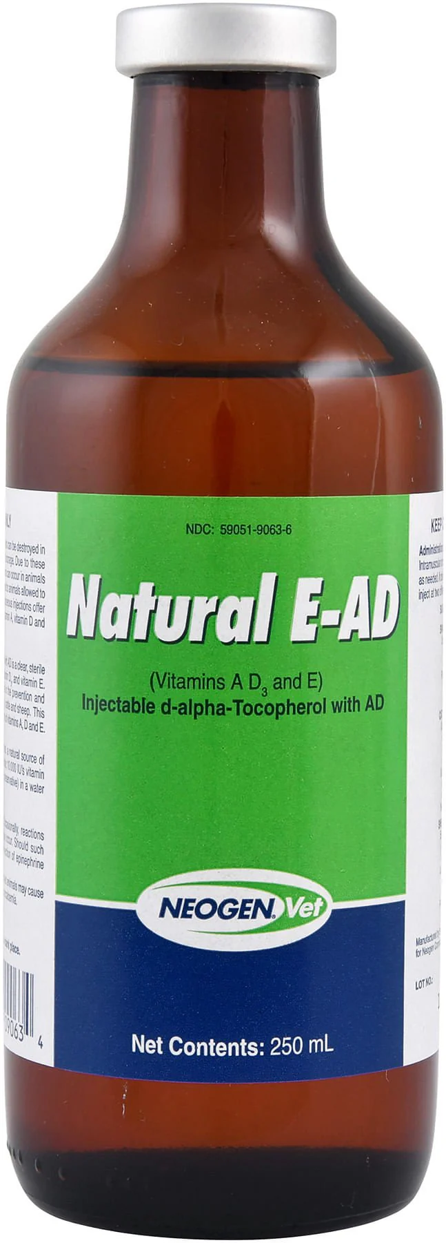 Injectable Vitamin E, A, D-300 for Beef & Dairy Cattle, 250 ml - Image 1