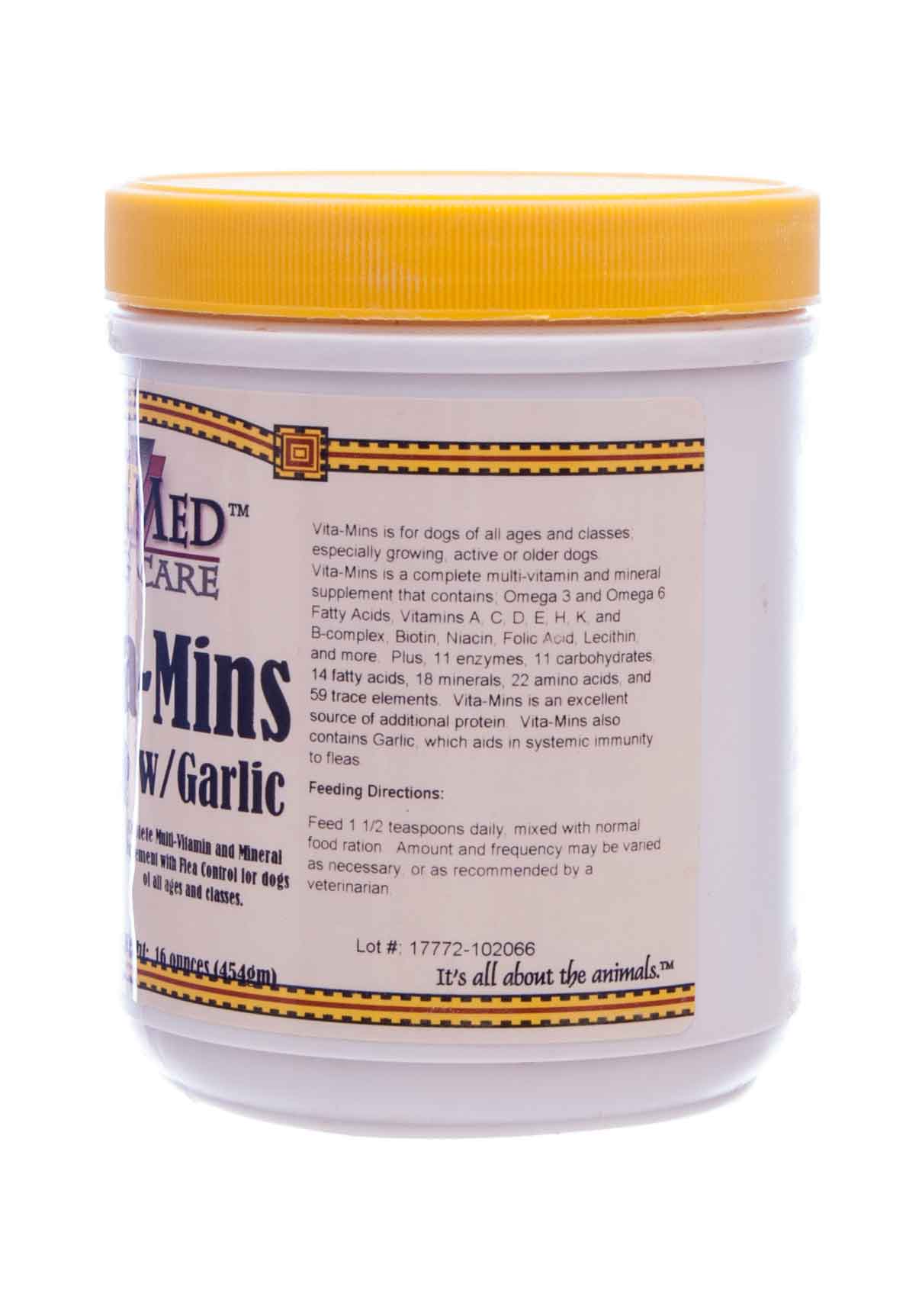 Vita-Mins with Garlic Multivitamin & Mineral Supplement for Dogs - Image 2